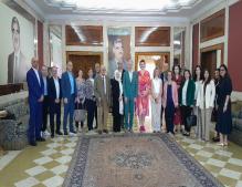 بهية الحريري استقبلت سفراء أجانب وممثلي منظمات دولية زاروا صيدا