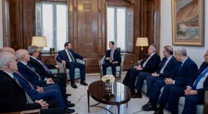 الرئيس الأسد التقى وفداً من حزب "البعث" - قيادة لبنان: ما يهدد بلدينا مُشترك واستقرار لبنان يساهم في إستقرار سوريا