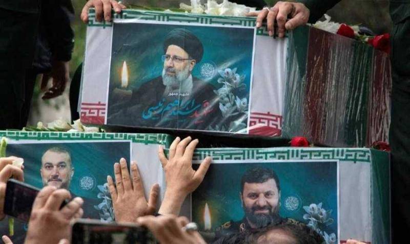 بالفيديو - رئيسي إلى مثواه الاخير... وحشود مليونية تشارك في التشييع