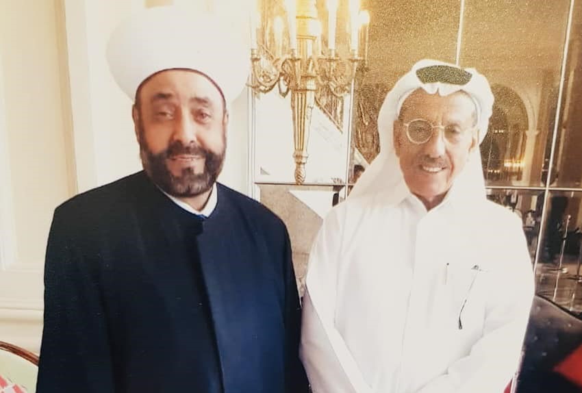 ما بين الشيخ خلدون عريمط والشيخ خلف الحبتور.. تقدير ووفاء