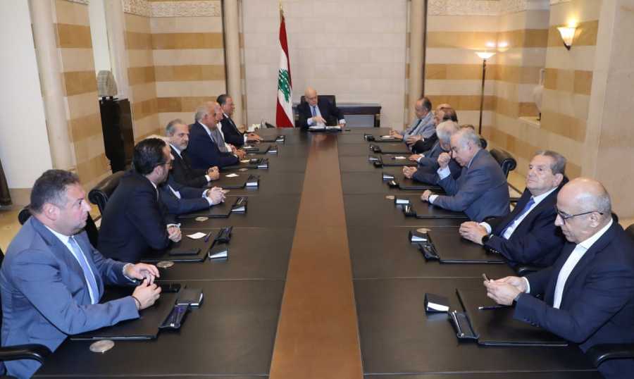 الرئيس ميقاتي يعقد اجتماعات مالية واقتصادية في السراي لضمان استمرار النشاط الاقتصادي