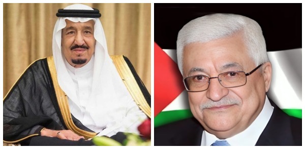 الرئيس عباس يهنئ خادم الحرمين الشريفين وولي العهد بفوز المملكة باستضافة كأس العالم 2034