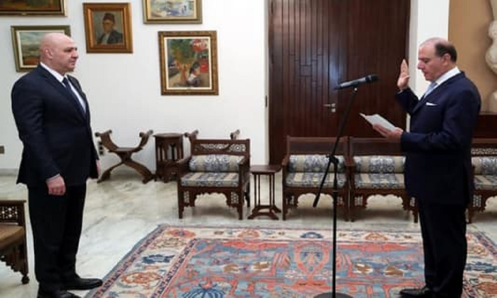 قضاة وسعيد يؤدون اليمين الدستورية أمام الرئيس عون