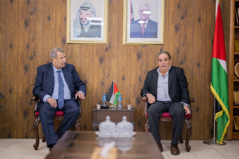 اللجنة الرئاسية العليا لشؤون الكنائس في فلسطين تلتقي محافظ بيت لحم ورئيس بلديتها