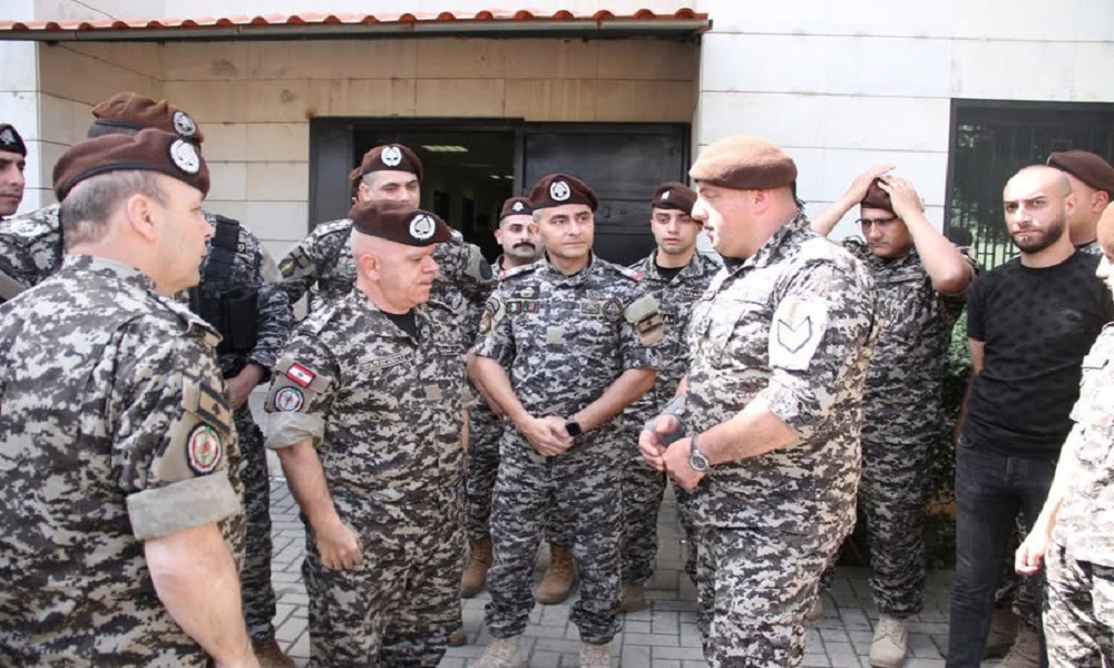 زيارة تفقدية لـ اللواء للاوندس إلى مرفأ بيروت