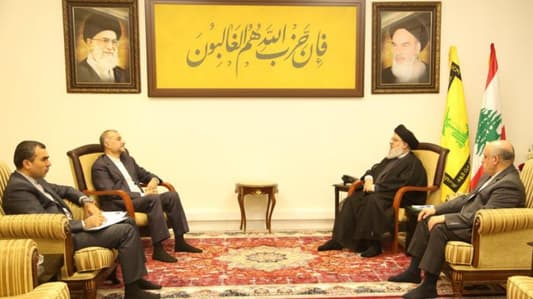 السيد نصرالله التقى عبد اللهيان وبحثا المواقف الواجب اتخاذها اتجاه الأحداث التاريخية بعد عملية طوفان الاقصى