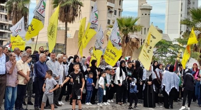 صيدا تحيي ذكرى استشهاد القائد الرمز ياسر عرفات بمهرجان سياسي ووقفة تضامنية حاشدة