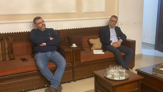 النائب أسامة سعد استقبل رئيس بلدية صيدا  الدكتور حازم بديع ...  وجرى البحث في ملفات تخص مدينة صيدا والجوار