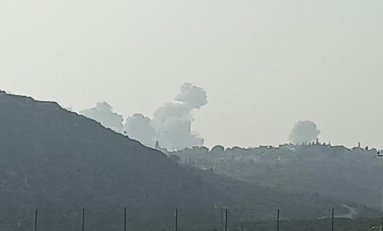 .. بالصور: "غارات عنيفة" الجبهة الجنوبية "تشتعل" وهذه آخر التطورات