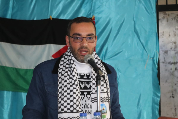 نادي الجليل الفلسطيني بمخيم البرج الشمالي ينظم امسية شعرية تضامنا مع الشعب الفلسطيني