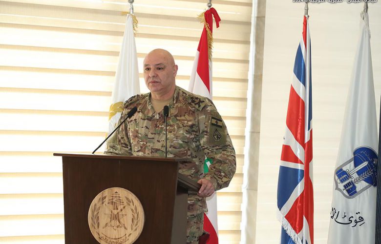 بحضور قائد الجيش .. حفل إطلاق مشروع الربط بين الجيش والمديرية العامة لقوى الأمن الداخلي