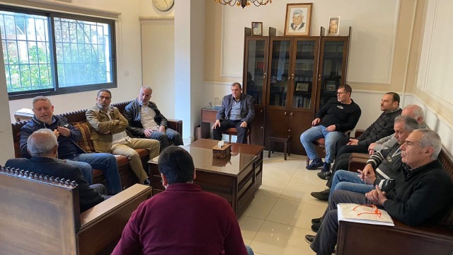 وفد من تجار بيروت وصيدا والنبطية قدم مذكرة مطلبية للنائب سعد عن قانون الإيجار الجديد