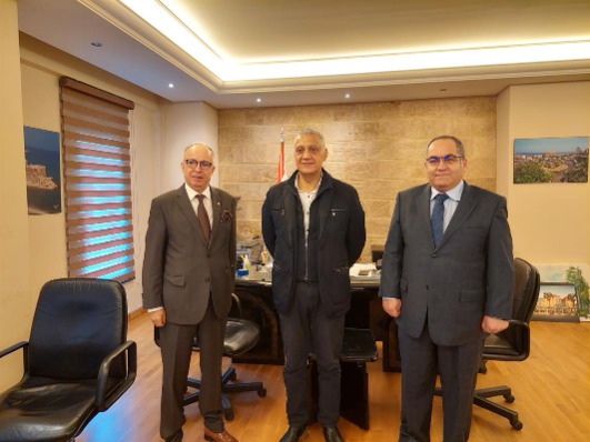 رئيس بلدية صيدا د. بديع إلتقى السفير الجزائري بلباقي