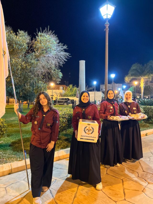 أمسية رمضانية أقامتها "كشافة الفاروق" و جمعية "التنمية والتعاون"