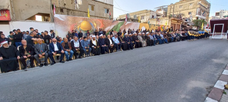 "الحزب" أحيا يوم القدس العالمي باحتفال حاشد في حارة صيدا برعاية النائب فياض