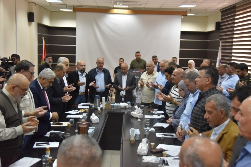 اللجنة الوطنية العليا لإحياء ذكرى النكبة تعقد اجتماعا تحضيريا في بلدية البيرة
