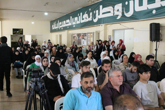 التعبئة التربوية لـ"الحزب" نظمت معرض "عاصمة السماء" في كلية الحقوق - صيدا برعاية قماطي
