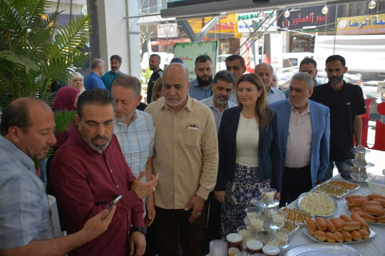 برعاية محافظ النبطية د. هويدا الترك... افتتاح "معرض الألبان والأجبان" في "الريفولي مول" - النبطية