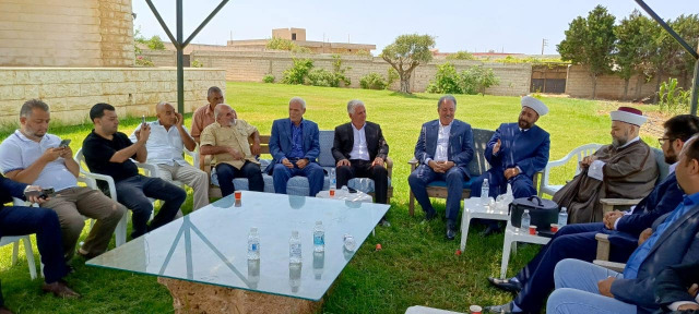 وفود بدارة القاضي عريمط في عكار مهنئين بسلامته وعودته من رحلة علاج.. وشاكرة رجل الأعمال خلف الحبتور