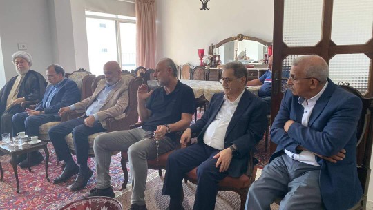 اجتماع موسع في منزل النائب سعد يدين العدوان الإسرائيلي ويدعو للتضامن الوطني