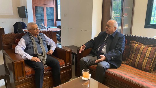 أسامة سعد يبحث مع العميد جورج خوري الأوضاع العامة والاستحقاق الرئاسي
