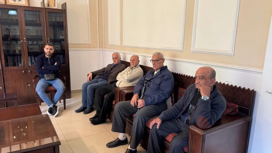 النائب سعد استقبل الوفود في مكتبه بعد انتهاء مسيرة الوفاء للشهيد معروف سعد في الذكرى الخمسين لاستشهاده