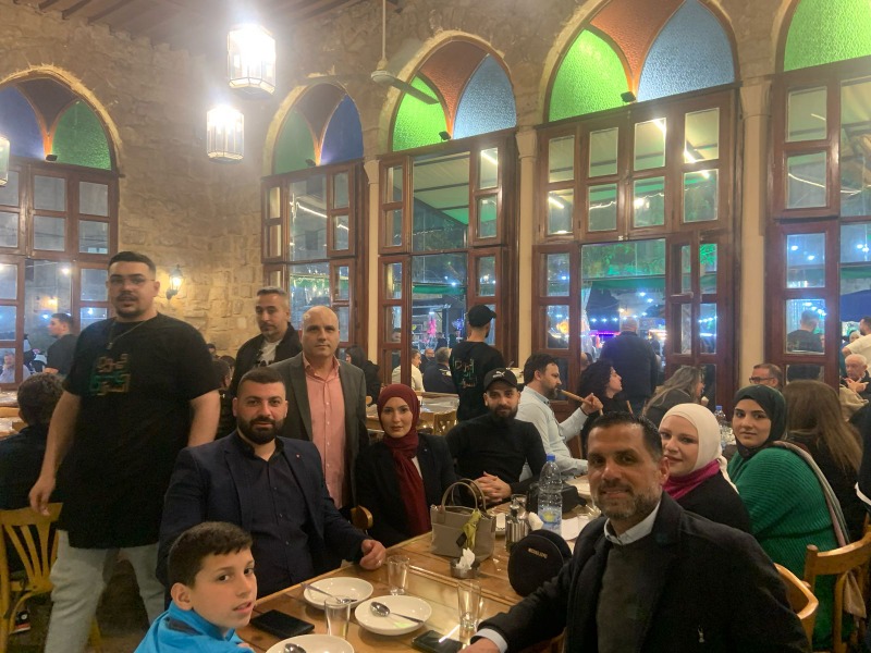 "التنظيم الشعبي الناصري" يُقيم سحوراً رمضانياً في مقهى باب السراي في صيدا القديمة