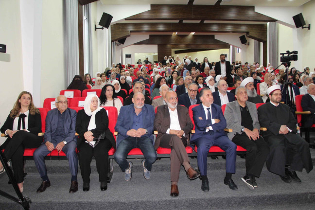 المفتي سوسان يرعى حفل توزيع جوائز "المسابقة القرآنية السنوية الأولى - جائزة الحاج مصطفى الحريري"