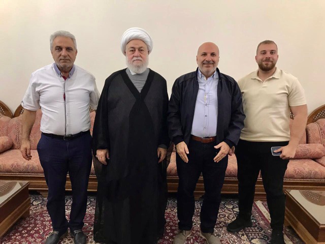 المفتي عسيران يستقبل نادر عزام