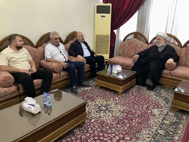 المفتي عسيران يستقبل نادر عزام