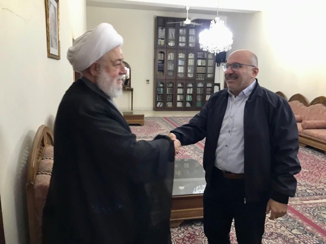 المفتي عسيران يستقبل نادر عزام
