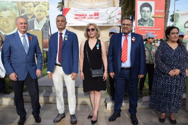 السفير الروسي يحيي ذكرى الانتصار على النازية في صيدا بمشاركة الجالية الروسية وفعاليات لبنانية