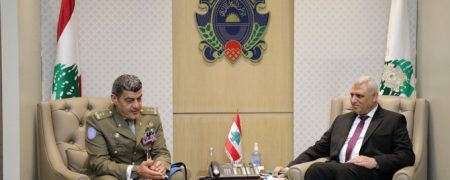 اللواء شقير يبحث دعم لبنان مع وفد قطري ويستقبل قائد اليونيفيل الجديد وسفير تونس