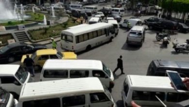 وقفة للسائقين العموميين في صيدا