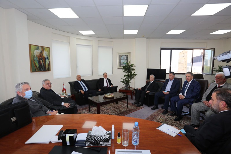 الرجوب على رأس وفد من "مركزية فتح" يلتقي وزير الخارجية اللبناني