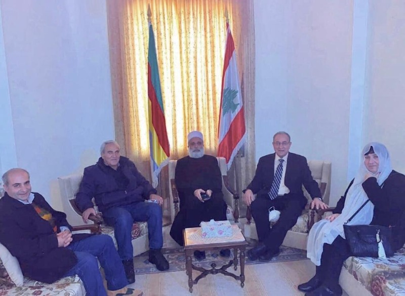 شيخ العقل تلقى اتصالات من نائب رئيس المجلس الشيعي والشيخين العنداري وابو ذياب والتقى وفودا