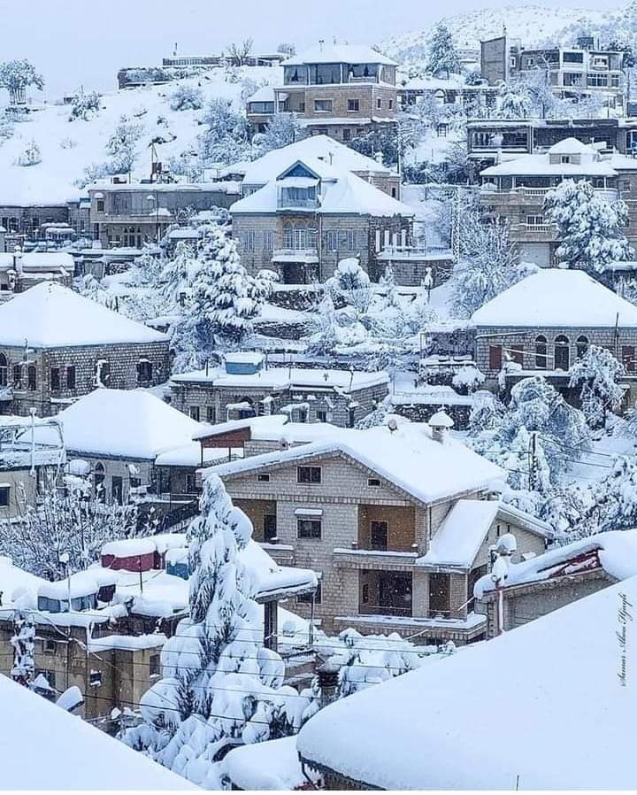 صور من "لبنان الأبيض"