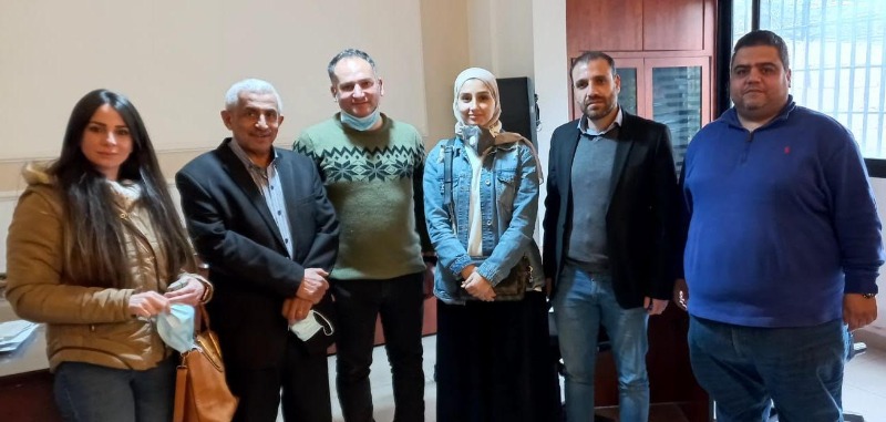 أسامة سعد يستقبل وفداً من المدربين المتعاقدين في الجامعة اللبنانية ويؤكد على التضامن مع قضيتهم