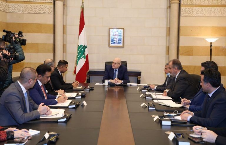 الوفد العراقي ينهي لقاءاته مع الجانب اللبناني بشأن الاتفاقية العراقية – اللبنانية