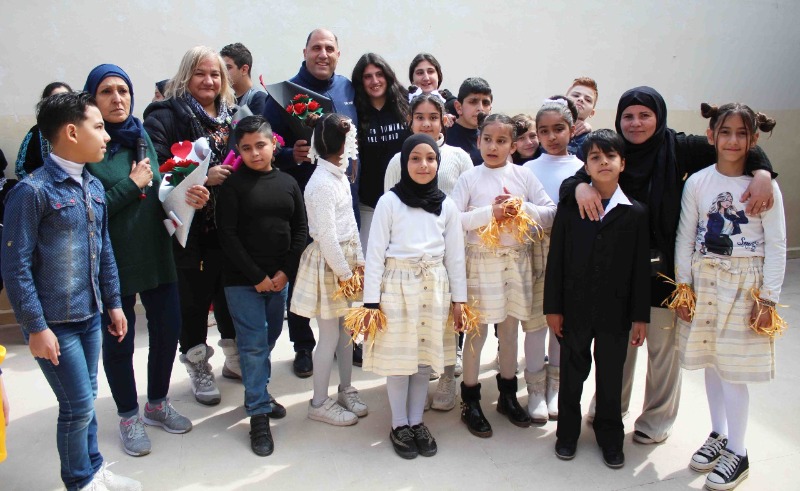 مركز مدى التابع لمؤسسة معروف سعد يحتفل بعيد الطفل
