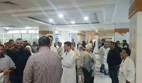 اعتصام تحذيري لموظفي مستشفى الحريري