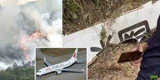 تحطم طائرة على متنها 132 شخصا في جنوب غرب الصين