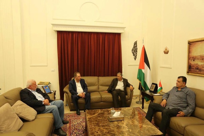 السفير دبور يستقبل مسؤول الجبهة الشعبية – القيادة العامة في لبنان