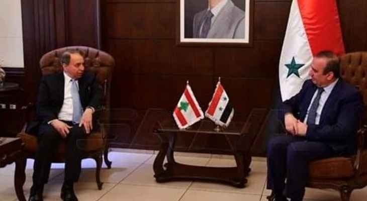 وزير المهجرين يصل إلى دمشق لبحث ملف النازحين السوريين