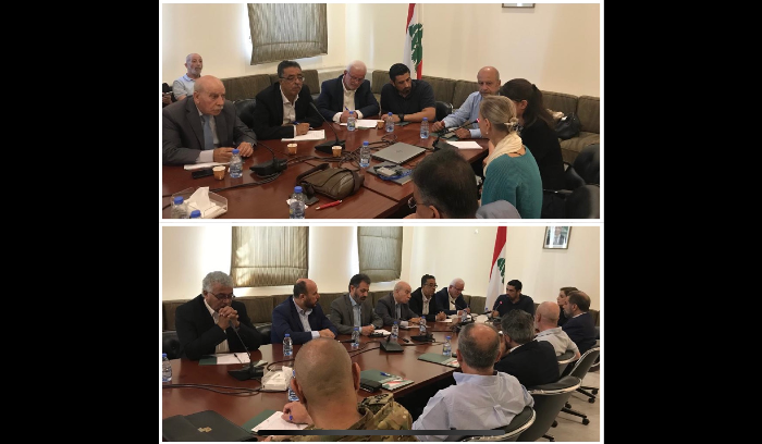 اجتماعان في السرايا برعاية لجنة الحوار اللبناني الفلسطيني لبحث قضايا اللاجئين والتعاون مع الأونروا