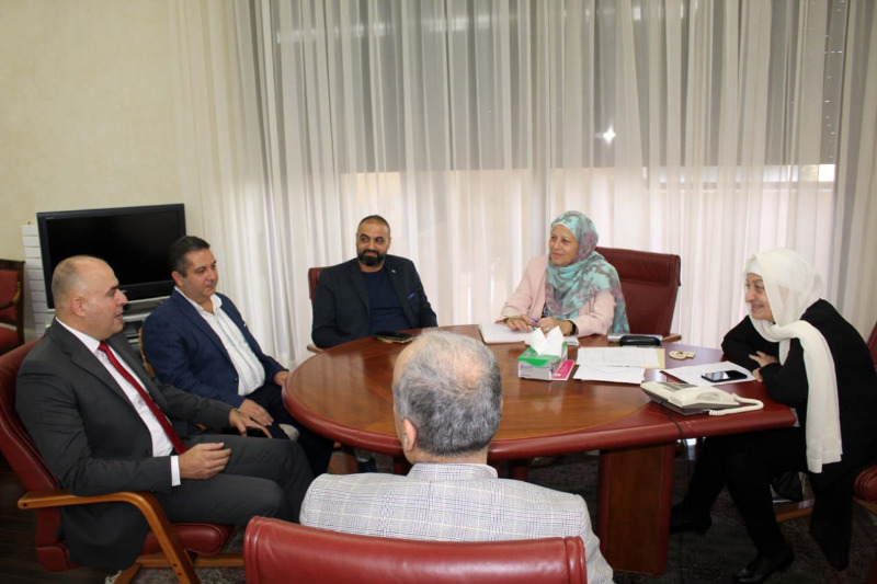 بهية الحريري تستقبل المدير الجديد للحقوق – 5 د. محمد دغمان وتتمنى له التوفيق وللجامعة اللبنانية سنة جامعية منتظمة وناجحة