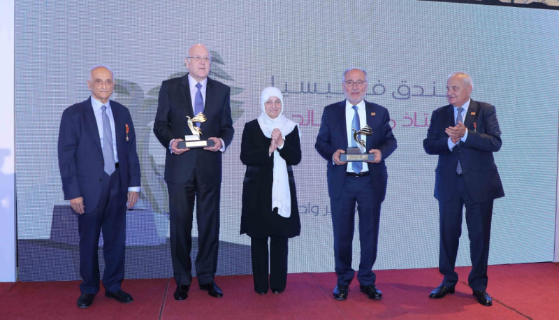 الرئيس ميقاتي رعى احتفال " مئوية لبنان الكبير" و"مؤسسة الحريري" بإطلاق"منتدى شباب نهوض لبنان"