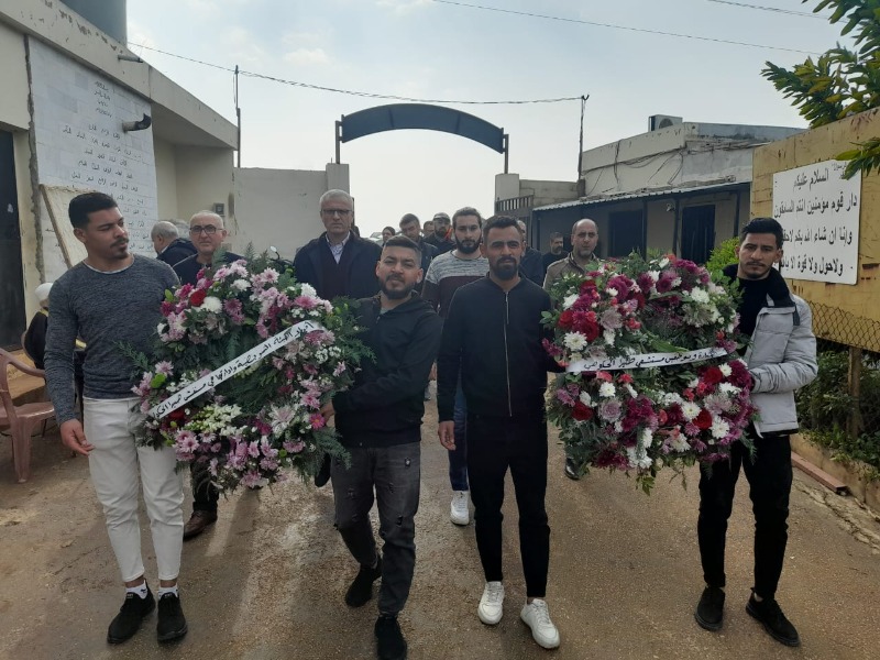 تشييع الممرض الشاب وسام العلي في سبلين