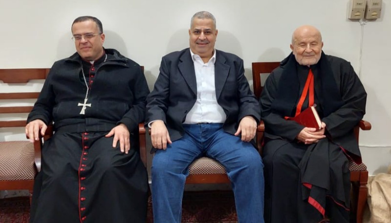 الملاح جال على مطارنة صور مهنئا وآملا انتخاب رئيس للجمهورية في وقت قريب