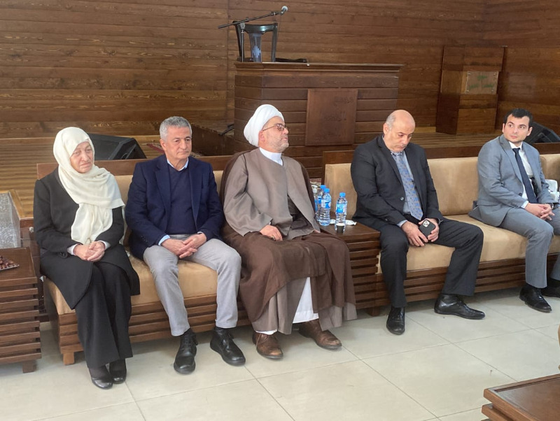 بهية الحريري تقدم التعازي بإسمها وبإسم الرئيس سعد الحريري للوزير يوسف الخليل بوفاة والده